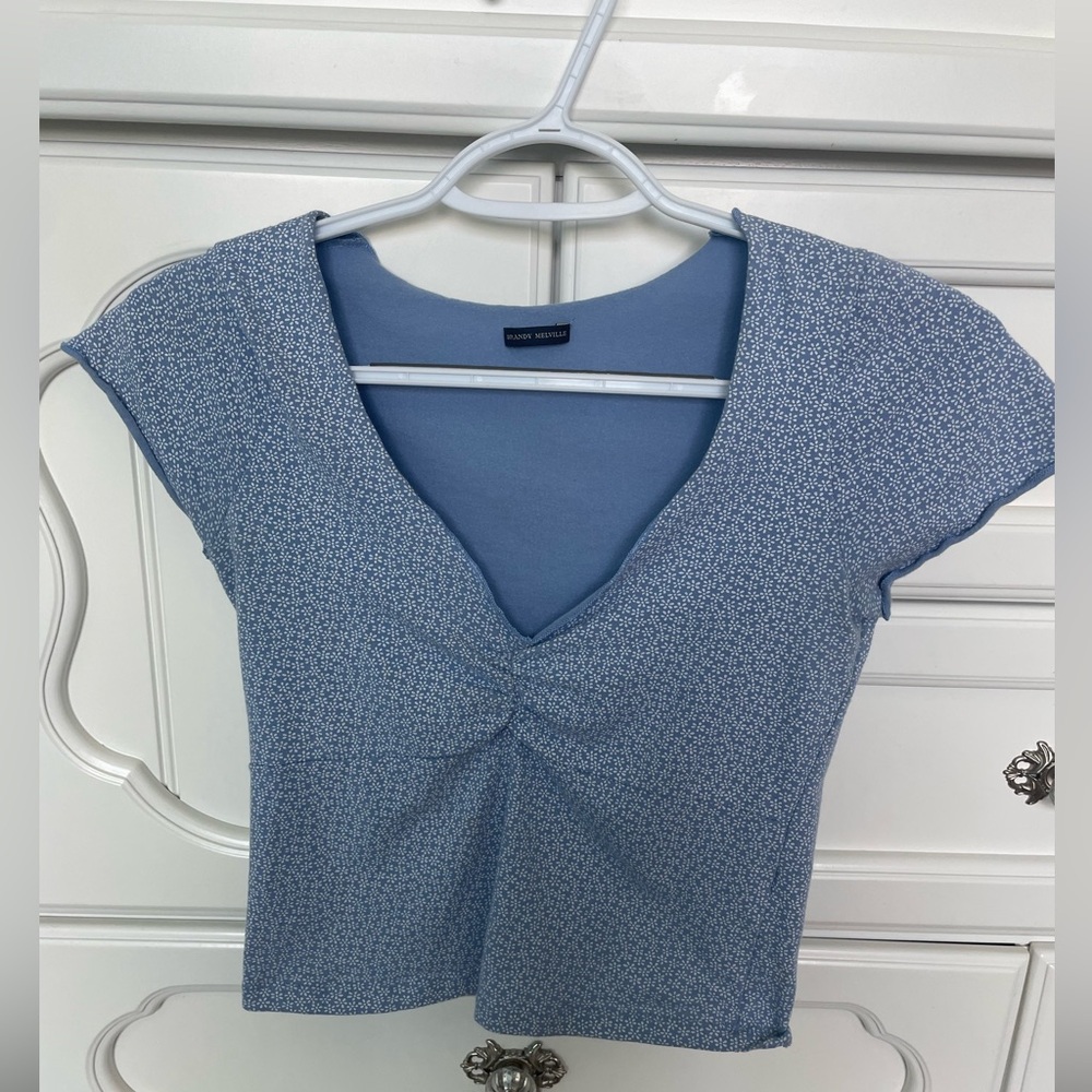 Brandy Melville Floral Top